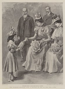 De Spaans-Amerikaanse oorlog, een bazaar ten behoeve van het oorlogsfonds door William Small